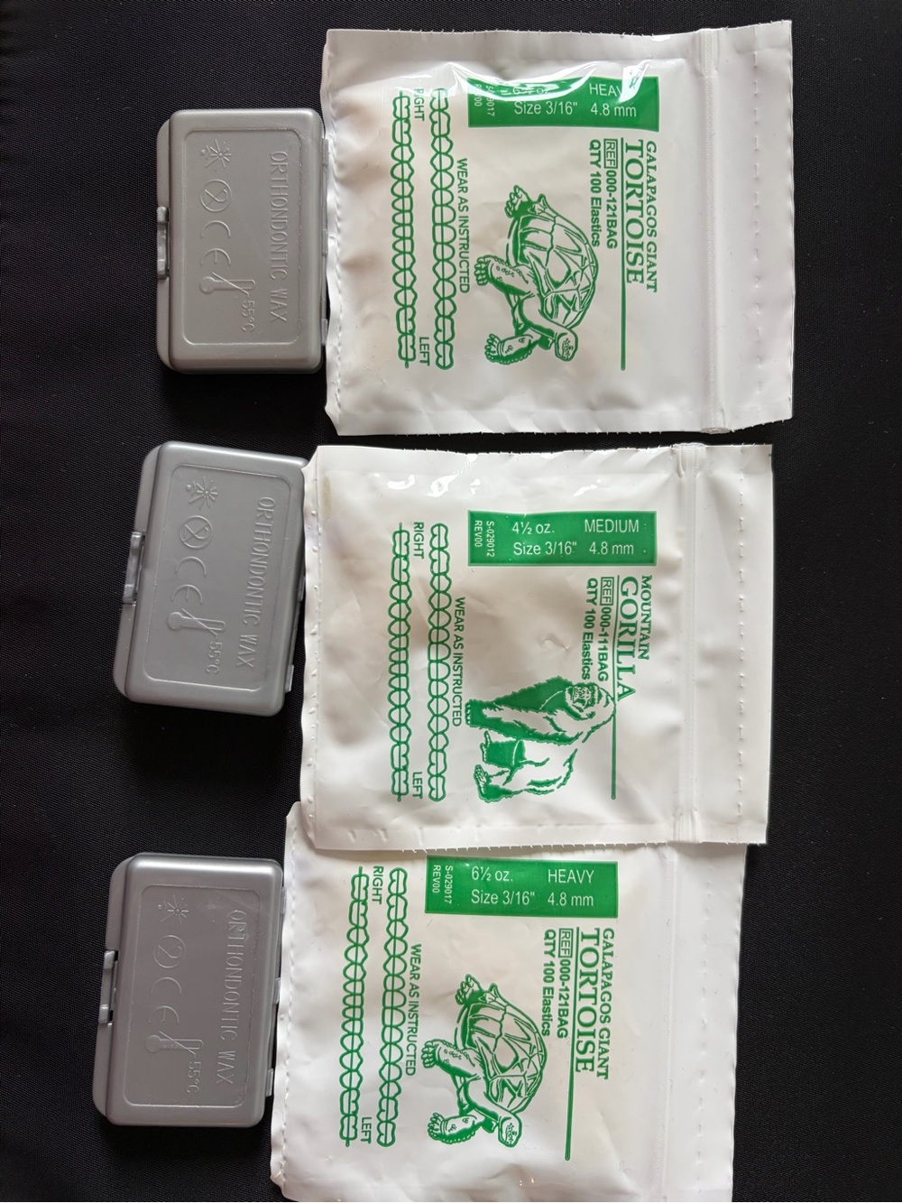 Orthodontic Elastics and Orthodontic Wax